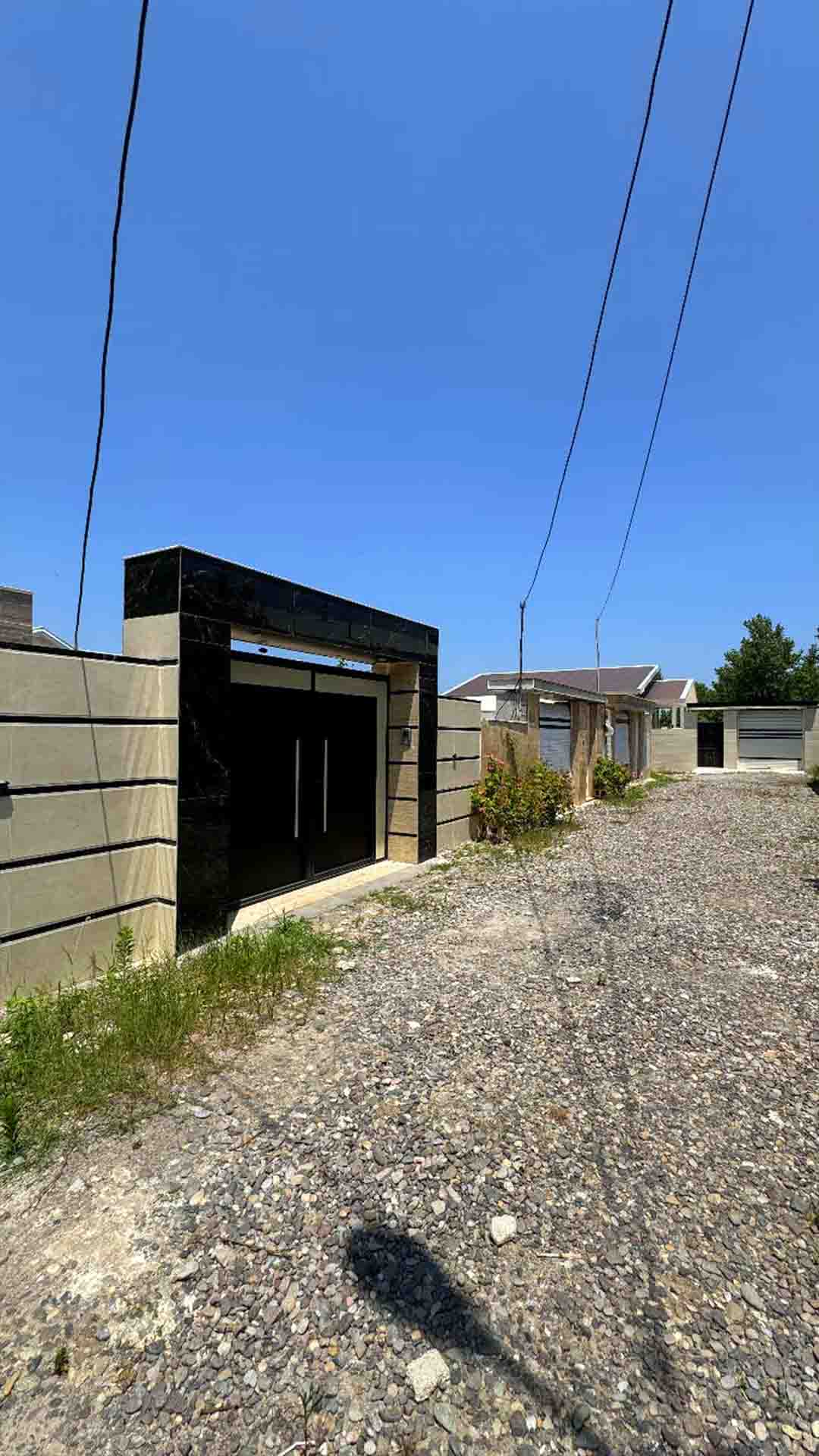 ویلای جنگلی نوساز سنددار محوطه سازی شده