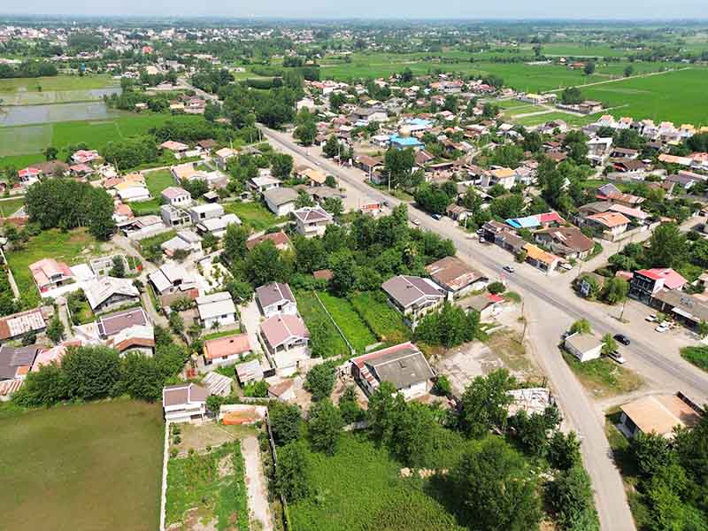 تصویر از یک ویلا نوساز