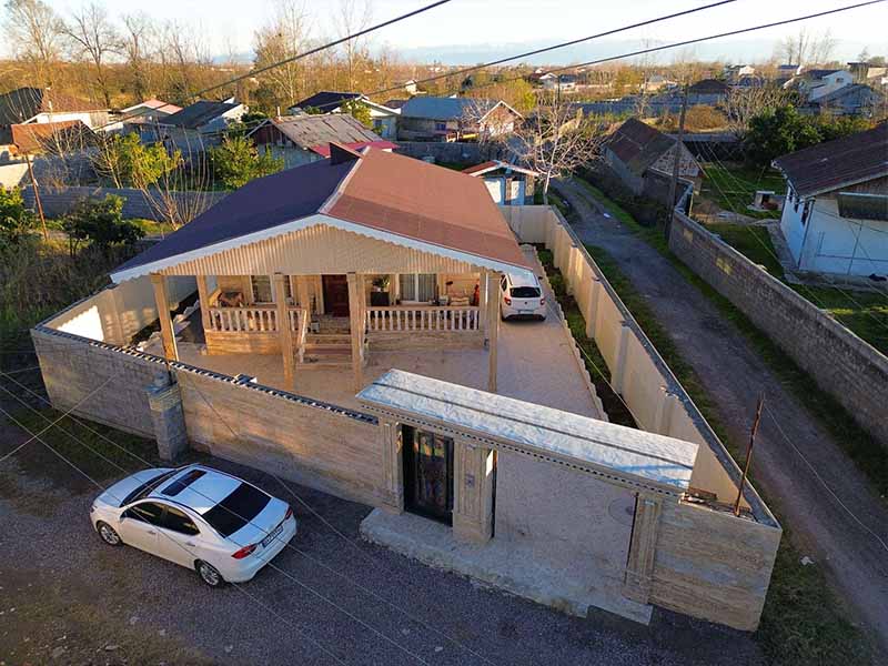 تصویر ویلا نما سنگ