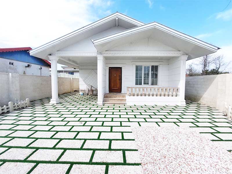 تصویر از یک ویلا نوساز