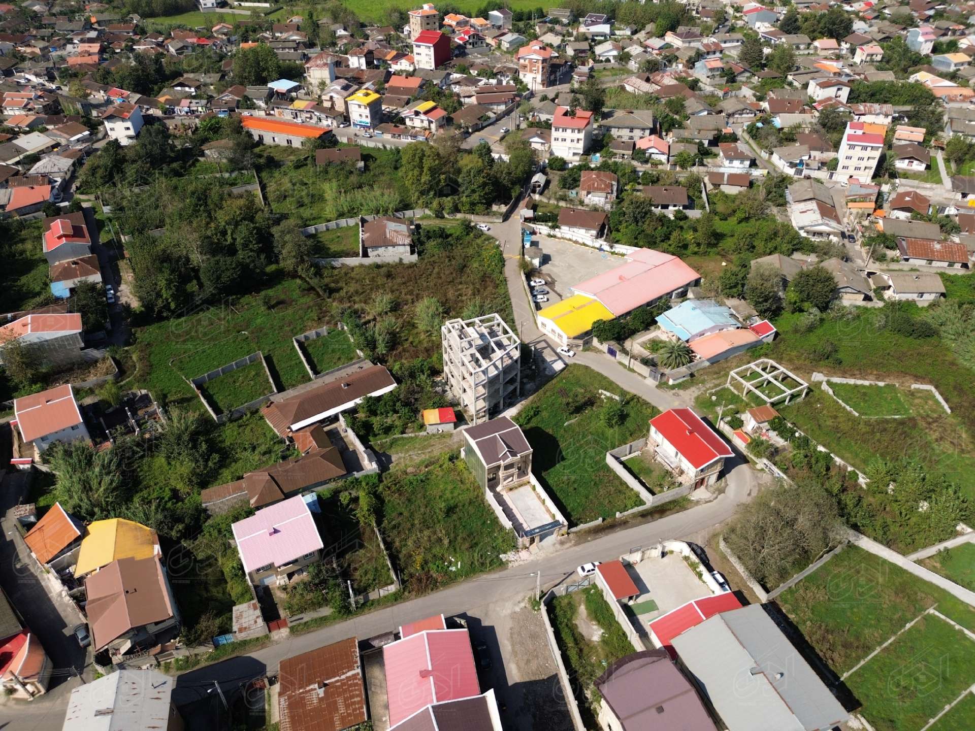 تصویر یک ویلا دوبلکس نوساز