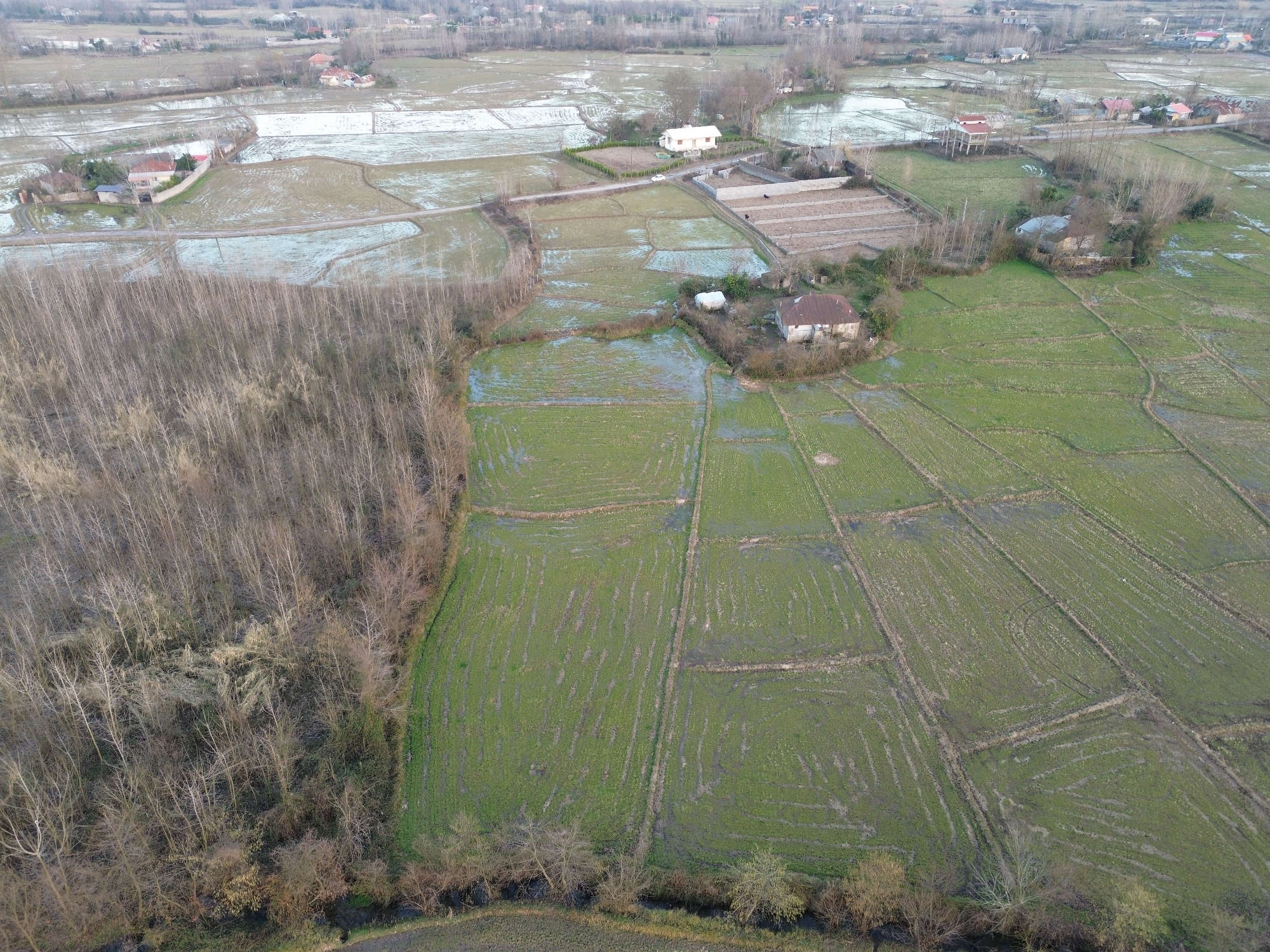 تصویر خانه روستایی در گیلان