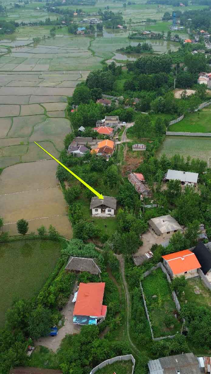 تصویر خانه روستایی در گیلان