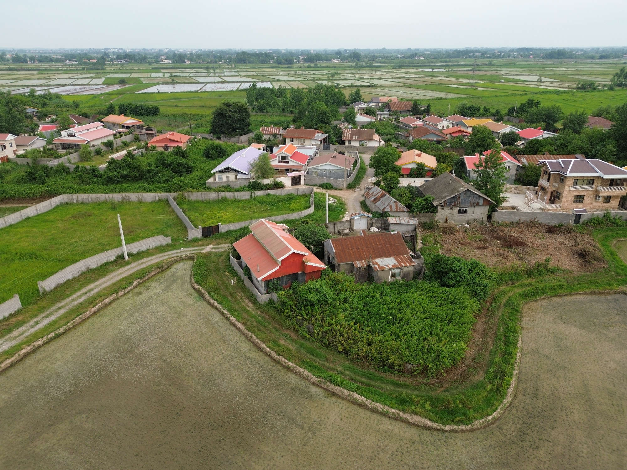 تصویر خانه روستایی در گیلان