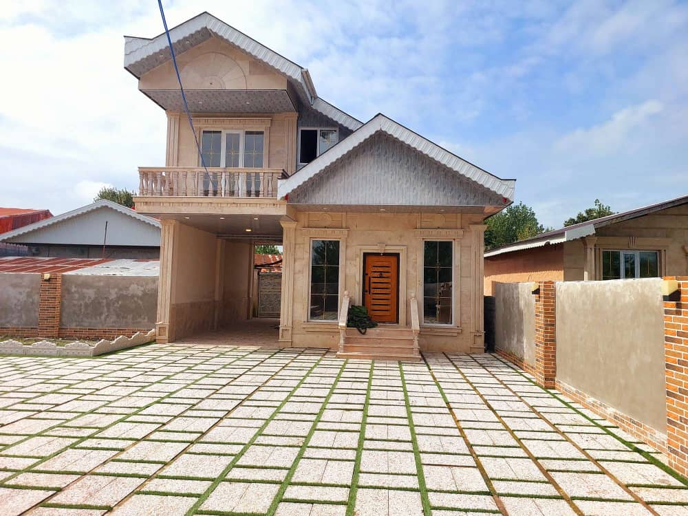 تصویر ویلا دوبلکس استخر دار نما سنگ