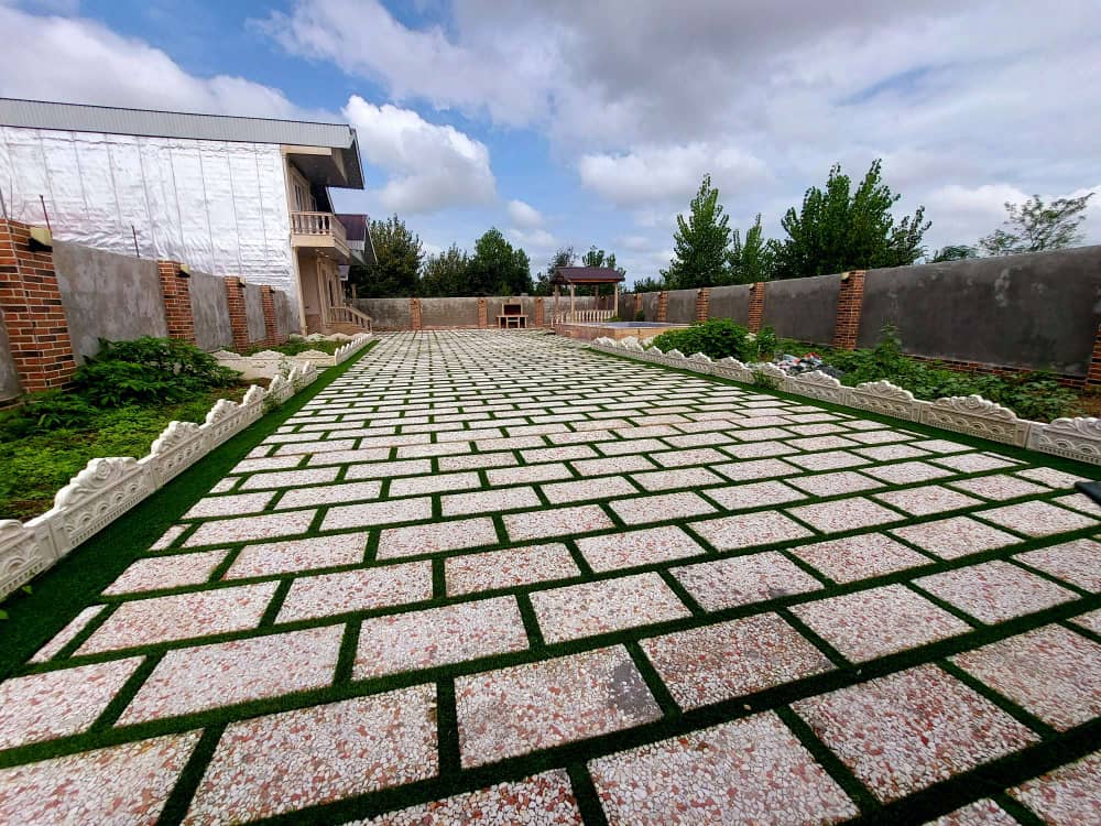 تصویر ویلا دوبلکس استخر دار نما سنگ