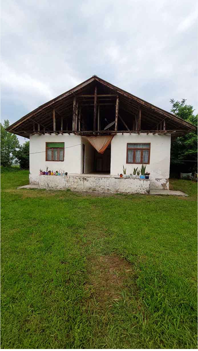 تصویر خانه روستایی در گیلان