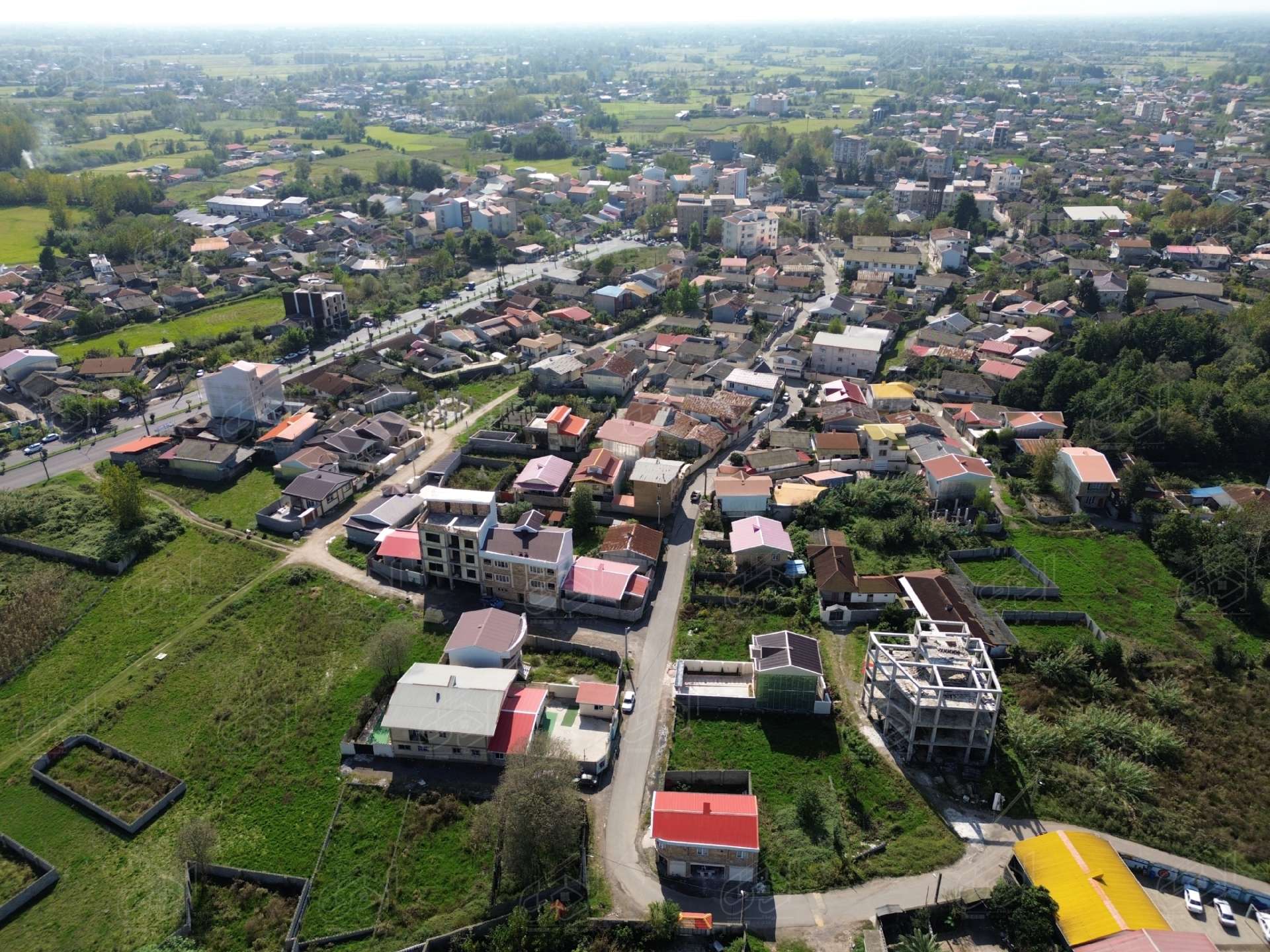 تصویر یک ویلا دوبلکس نوساز