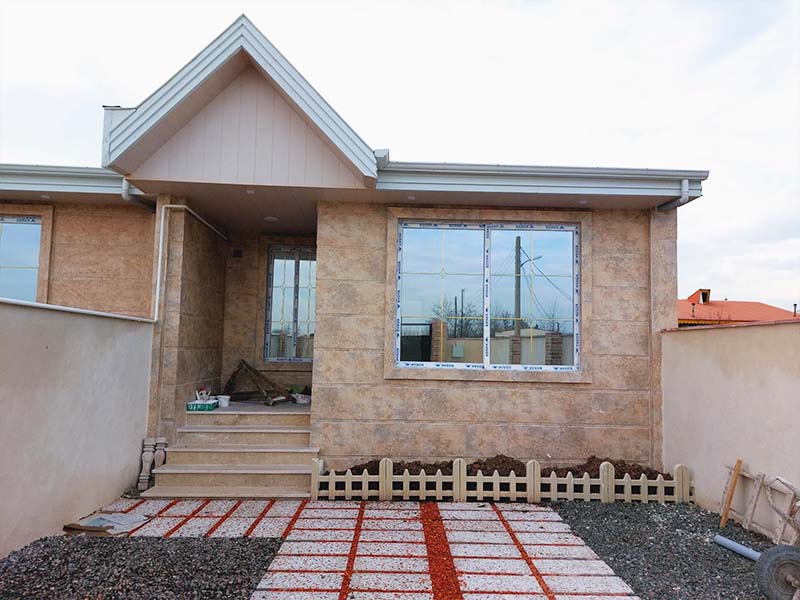 تصویر از یک ویلا نوساز