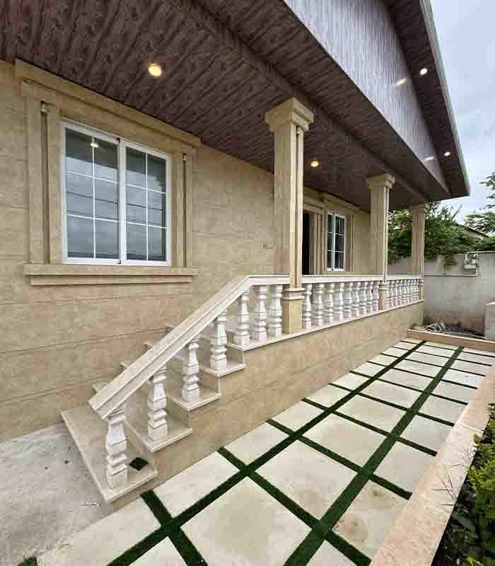 تصویر ویلا نوساز در دل طبیعت جنگلی