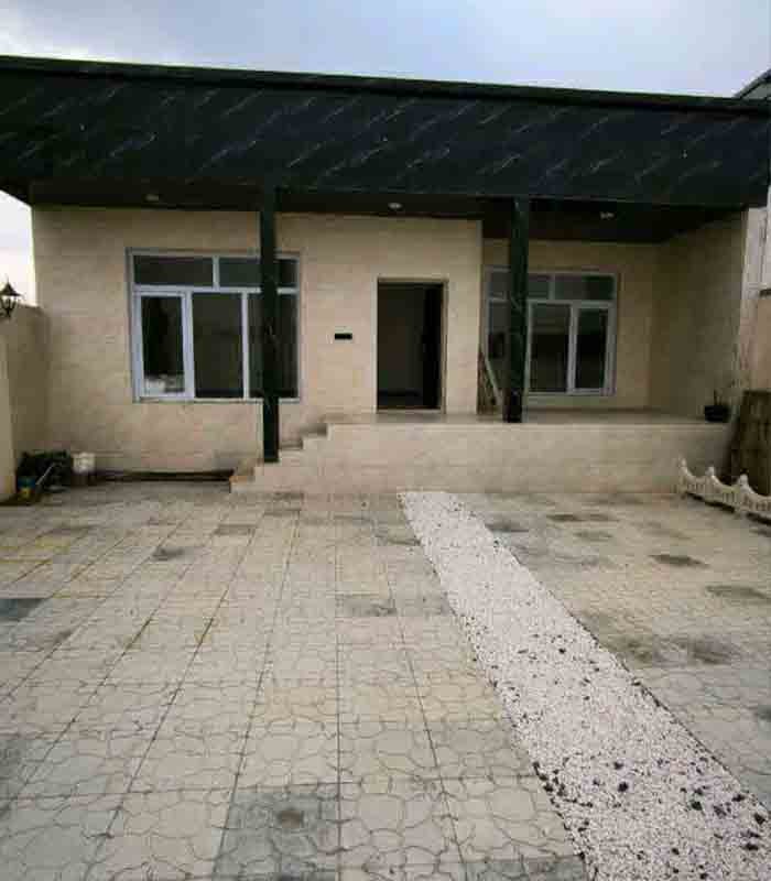 تصویر یه ویلای فلت در موقعیت روستایی با محوطه بزرگ