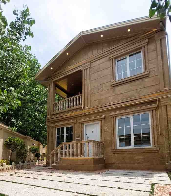 تصویر یک ویلای دوبلکس در لوکیشن شهری